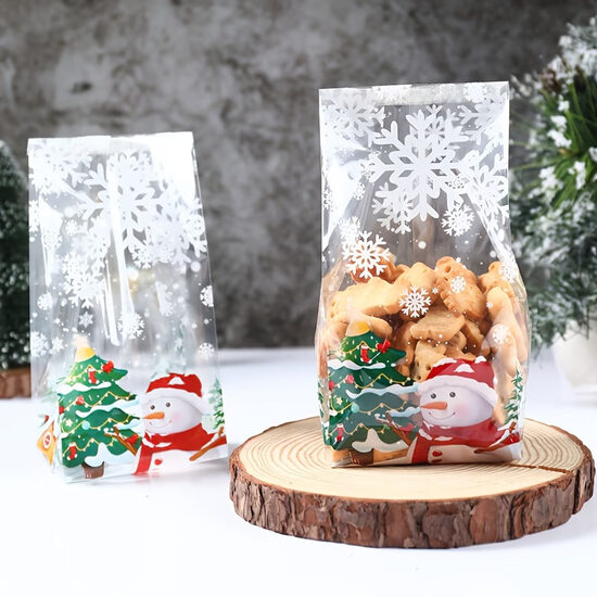 5 Snowman Treat bags